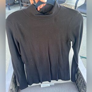 Black turtle neck